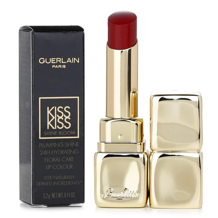 Guerlain KissKiss Shine Bloom Lip Colour - # 819 Corolla Rouge 3.2g/0.11oz - Image 2