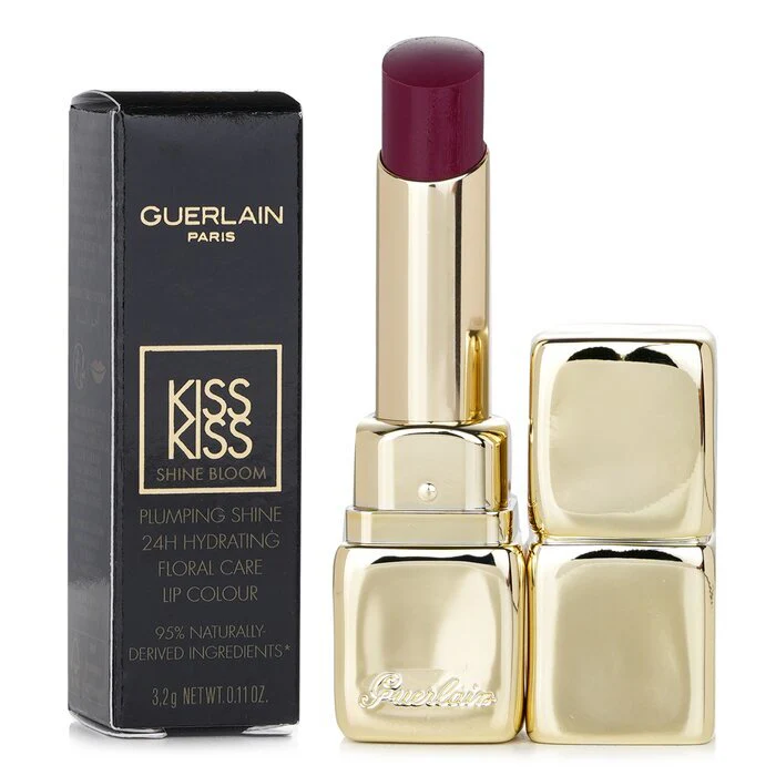 Guerlain KissKiss Shine Bloom Lip Colour - 829 Tender Lilac 3.2g - Image 2