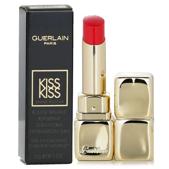 Guerlain KissKiss Shine Bloom Lipstick - 319 Peach Kiss 3.2g - Image 2
