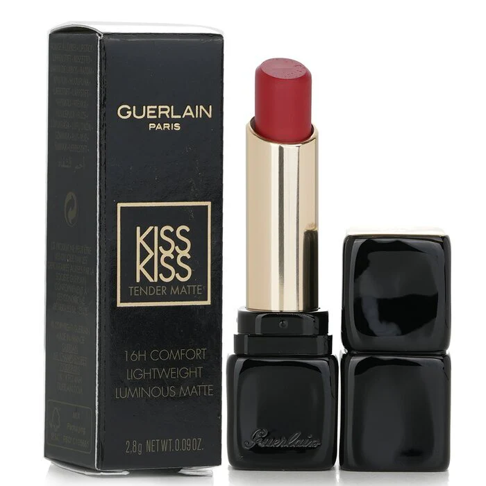 Guerlain Kisskiss Tender Matte Lipstick - # 940 My Rouge 2.8g/0.09oz - Image 2