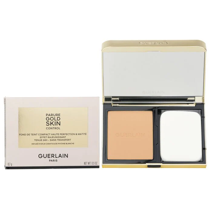 Guerlain Parure Gold Skin Control High Perfection Matte Compact Foundation - # 4N 8.7g/0.3oz - Image 2