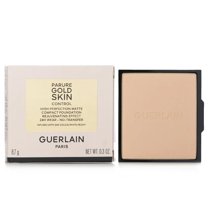 Guerlain Parure Gold Skin Control High Perfection Matte Compact Foundation Refill -  2N 8.7g - Image 2