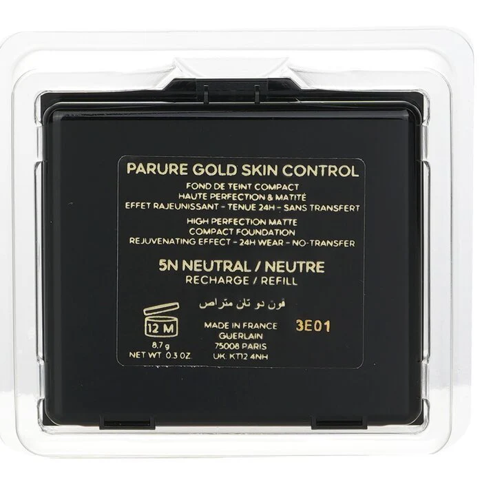 Guerlain Parure Gold Skin Control High Perfection Matte Compact Foundation Refill - # 5N 8.7g/0.3oz - Image 3