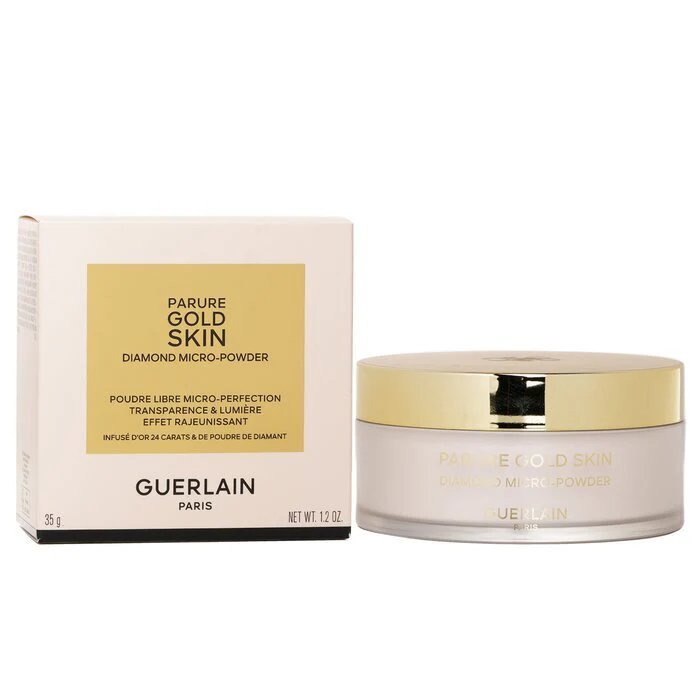 Guerlain Parure Gold Skin Diamond Micro Powder - #01 Transparent 35g - Image 2