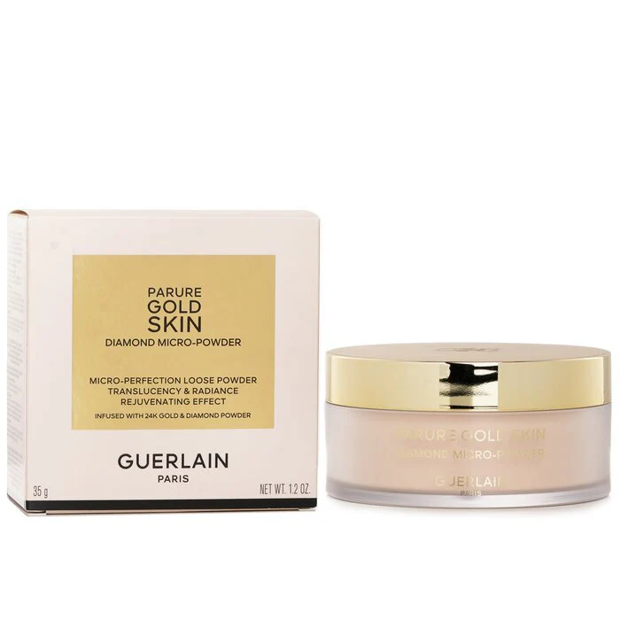 Guerlain Parure Gold Skin Diamond Micro Powder - #02 Light 35g - Image 2