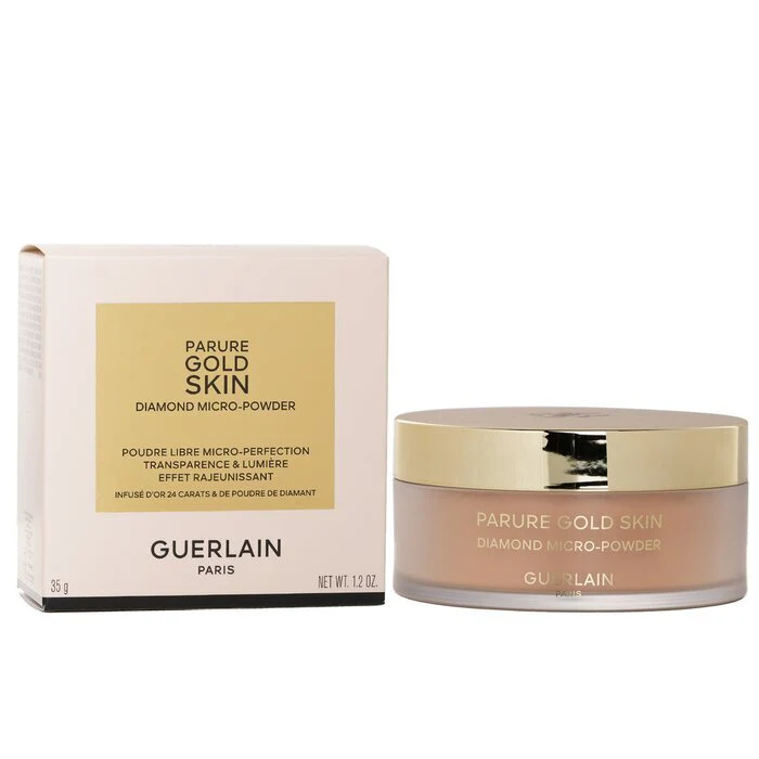 Guerlain Parure Gold Skin Diamond Micro Powder - #04 Deep 35g - Image 2