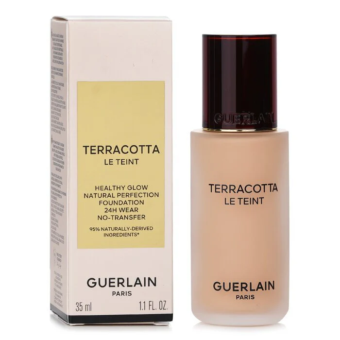 Guerlain Terracotta Le Teint Healthy Glow Natural Perfection Foundation 24H Wear No Transfer - 3N Neutral 35ml - Image 2