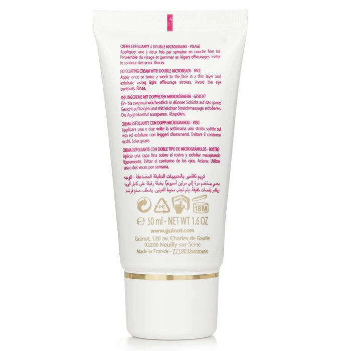 Guinot Gommage Eclat Parfait Scrub - Exfoliating Cream With Double Microbeads (For Face) 50ml - Image 3