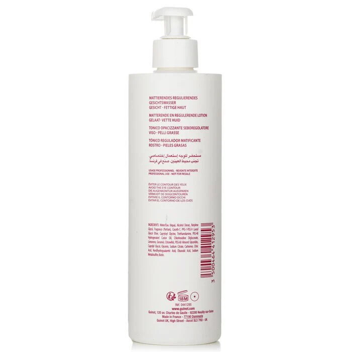 Guinot Microbiotic Mattifying Regulating Lotion (Oily Skin) 500ml/16.9oz - Image 3