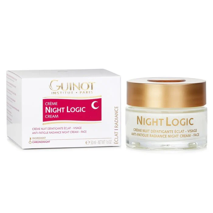 Guinot Night Logic Cream - Anti-Fatigue Radiance Night Cream 50ml - Image 2
