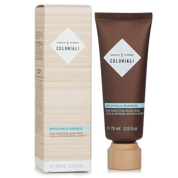 I Coloniali Mattifying & Pureness - Pure Perfecting Black Mask 75ml/2.5oz - Image 2