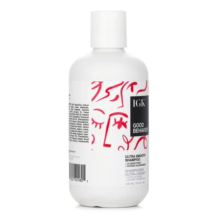 IGK Good Behavior Ultra Smooth Shampoo 236ml/8oz - Image 2