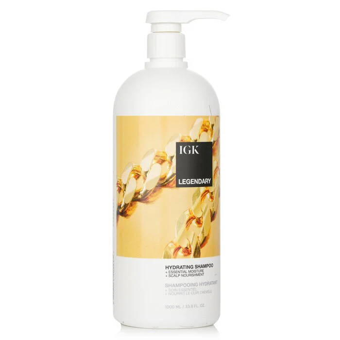 IGK Legendary Hydrating Shampoo 1000ml/33.8oz - Image 2
