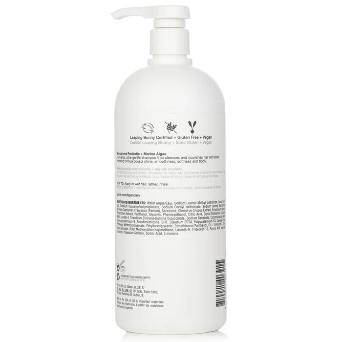 IGK Legendary Hydrating Shampoo 1000ml/33.8oz - Image 3