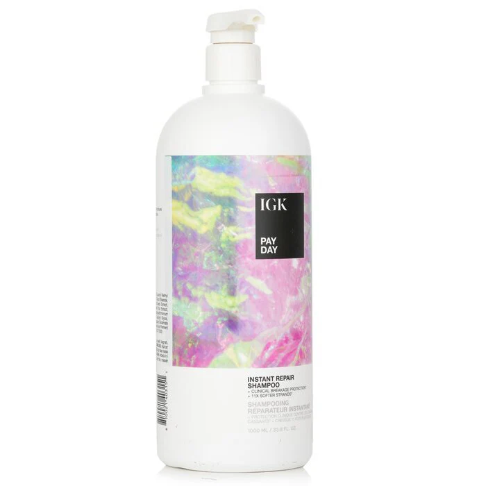 IGK Pay Day Instant Repair Shampoo 1000ml/33.8oz - Image 2