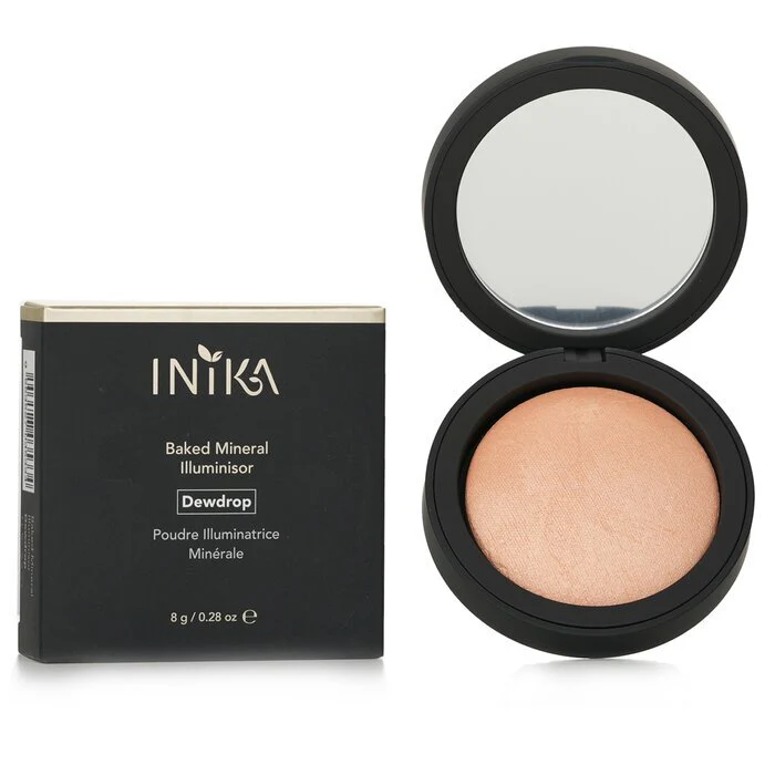 INIKA Organic Baked Mineral Illuminisor - # Dewdrop 8g/0.28oz - Image 2