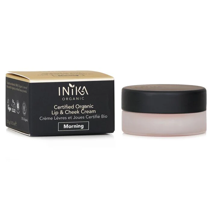 INIKA Organic Certified Organic Lip & Cheek Cream - Morning 3.5g - Image 2
