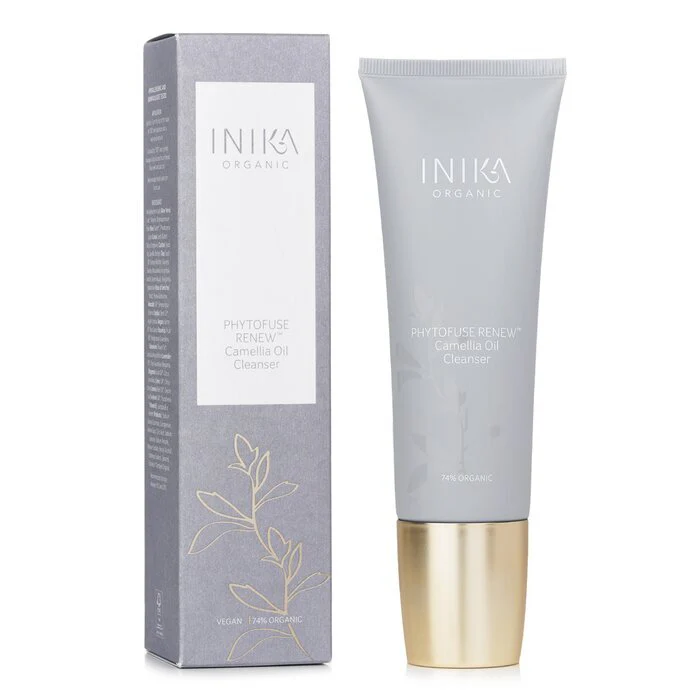 INIKA Organic Phytofuse Renew Camellia Oil Cleanser 100ml/3.3oz - Image 2