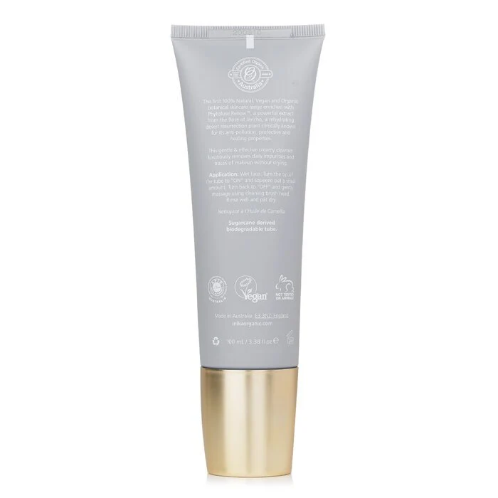 INIKA Organic Phytofuse Renew Camellia Oil Cleanser 100ml/3.3oz - Image 3