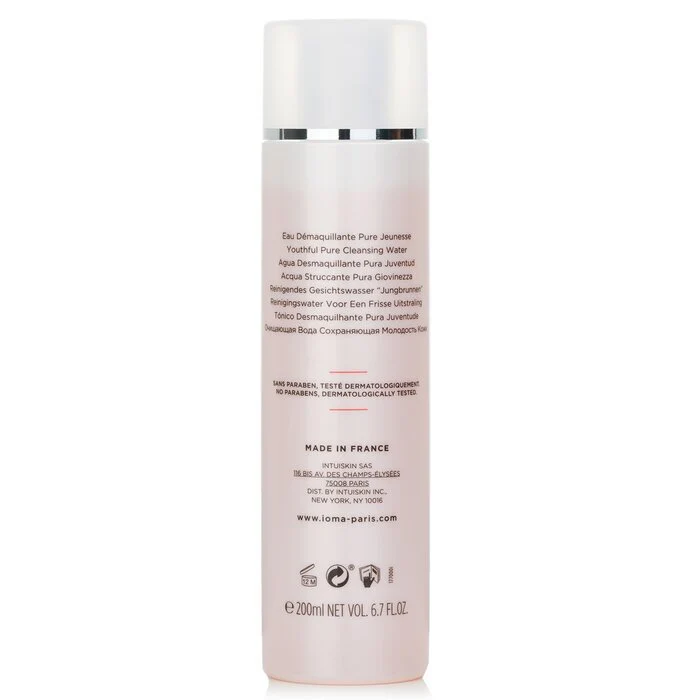IOMA Energize - Youthful Pure Cleansing Water 200ml/6.7oz - Image 3