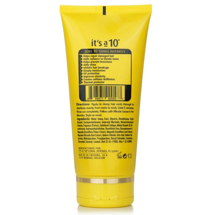 It's A 10 Five Minute Hair Repair (For Blondes) 148ml/5oz - Image 3