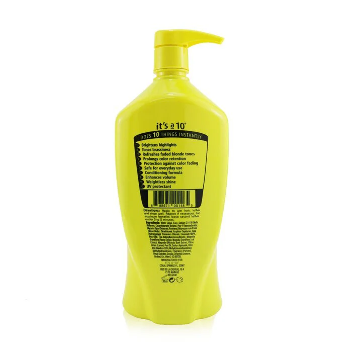 It's A 10 Miracle Brightening Shampoo (For Blondes) 1000ml/33.8oz - Image 3