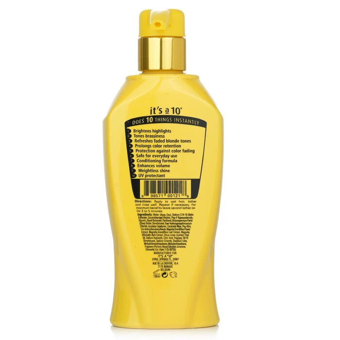 It's A 10 Miracle Brightening Shampoo (For Blondes) 295.7ml/10oz - Image 3