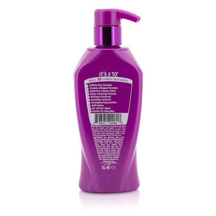 It's A 10 Miracle Whipped Shampoo 295.7ml/10oz - Image 3