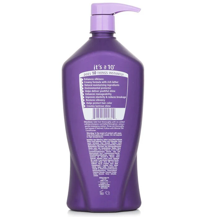 It's A 10 Silk Express Miracle Silk Shampoo 1000ml/33.8oz - Image 3