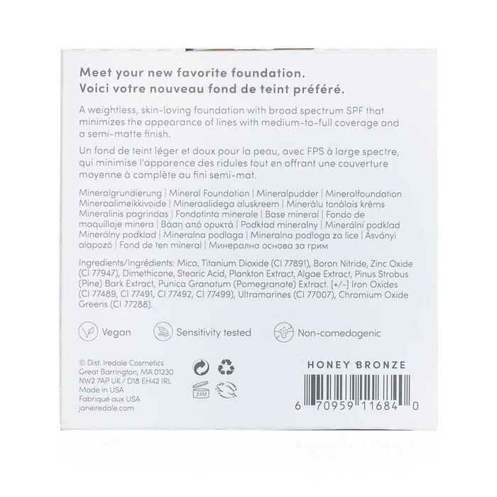 Jane Iredale PurePressed Base Mineral Foundation Refill SPF 20 - Honey Bronze 9.9g/0.35oz - Image 3