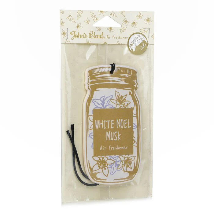 John's Blend Air Freshener - White Noel Musk 1pc - Image 2