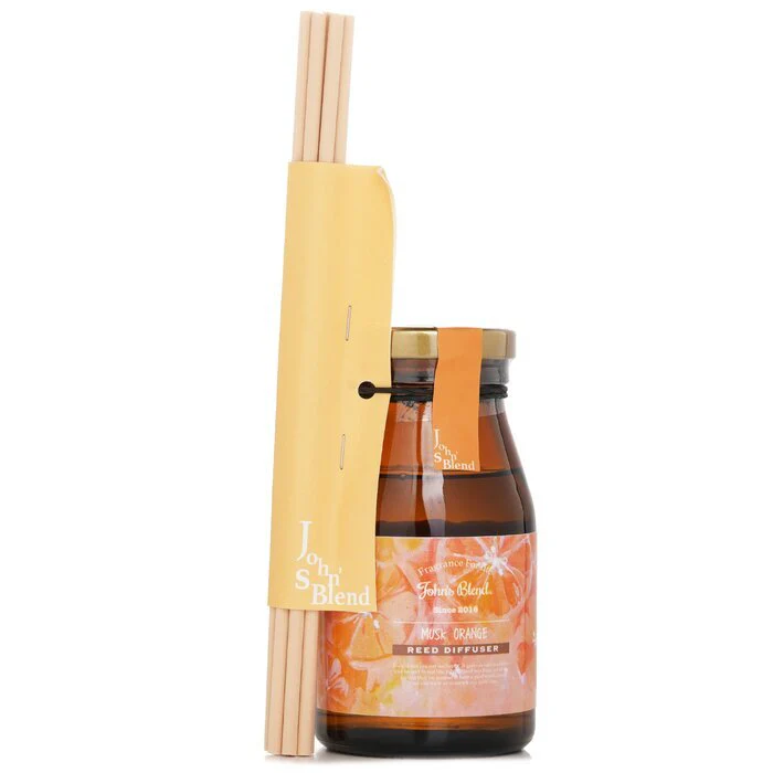 John's Blend Reed Diffuser - Orange Musk 140ml - Image 2