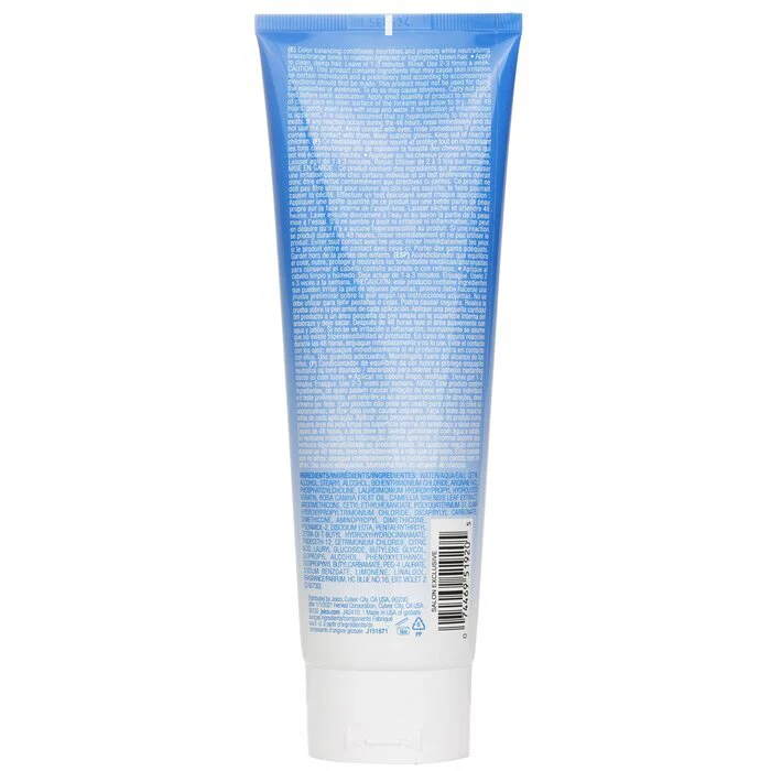 Joico Color Balance Blue Conditioner (Eliminates Brassy/Orange Tones in Lightened Brown Hair) 250ml/ 8.5oz - Image 3