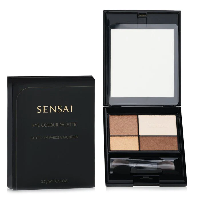 Kanebo Sensai Eye Colour Palette - 01 Shiny Foliage 3.7g/0.13oz - Image 2