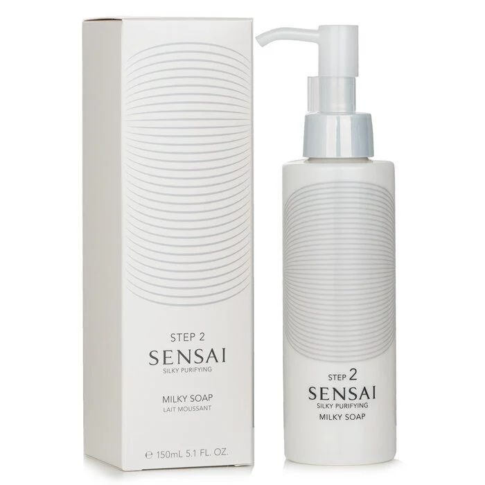 Kanebo Sensai Silky Purifying Milky Soap (New Packaging) 150ml - Image 2
