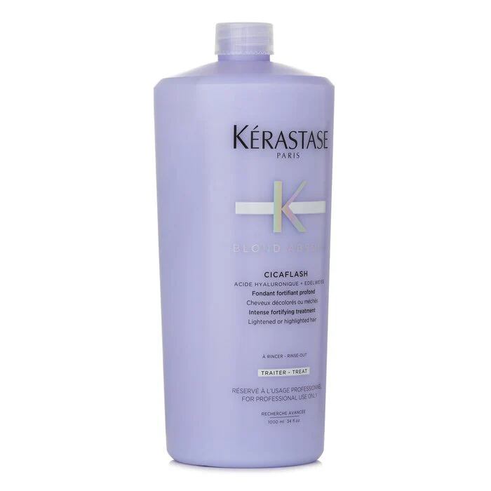 Kerastase Blond Absolu Cicaflash Intense Fortifying Treatment (Lightened or Highlighted Hair) 1000ml/34oz - Image 2