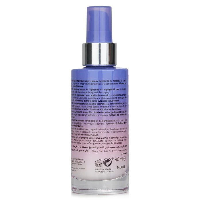 Kerastase Blond Absolu Serum Cicanuit Overnight Recovery Serum (Lightened or Highlighted Hair) 90ml - Image 3