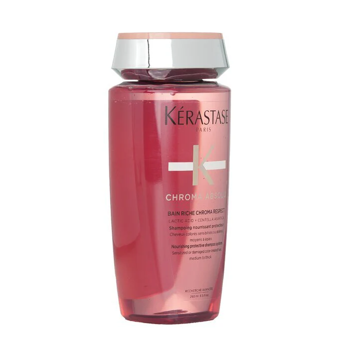 Kerastase Chroma Absolu Bain Riche Chroma Respect Shampoo (For Sensitized or Damaged Color-Treated Hair) 250ml/8.5oz - Image 2