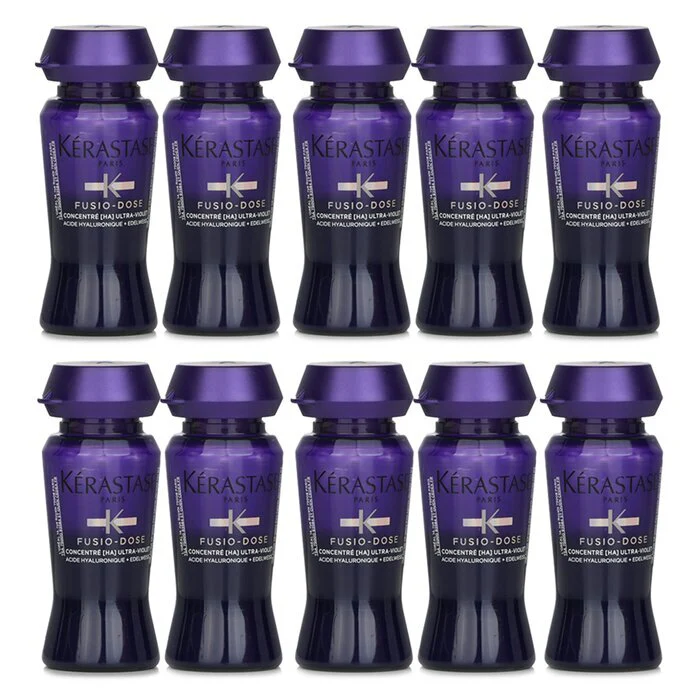 Kerastase Fusio-Dose Concentre H.A Ultra-Violet (For Lightened, Highlighted Cool Blonde Hair) 10x12ml/0.4oz - Image 2