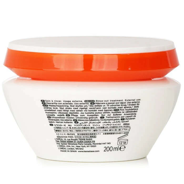 Kerastase Nutritive Masquintense Riche Deep Nutrition Ultra Concentrated Rich Mask With Essential Nutriments 200ml/6.8oz - Image 3