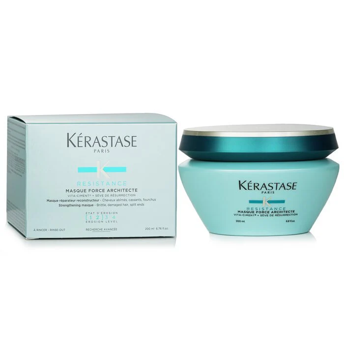 Kerastase Resistance Masque Force Architecte Strengthening Masque (Brittle, Damaged Hair, Split Ends) 200ml/6.8oz - Image 2