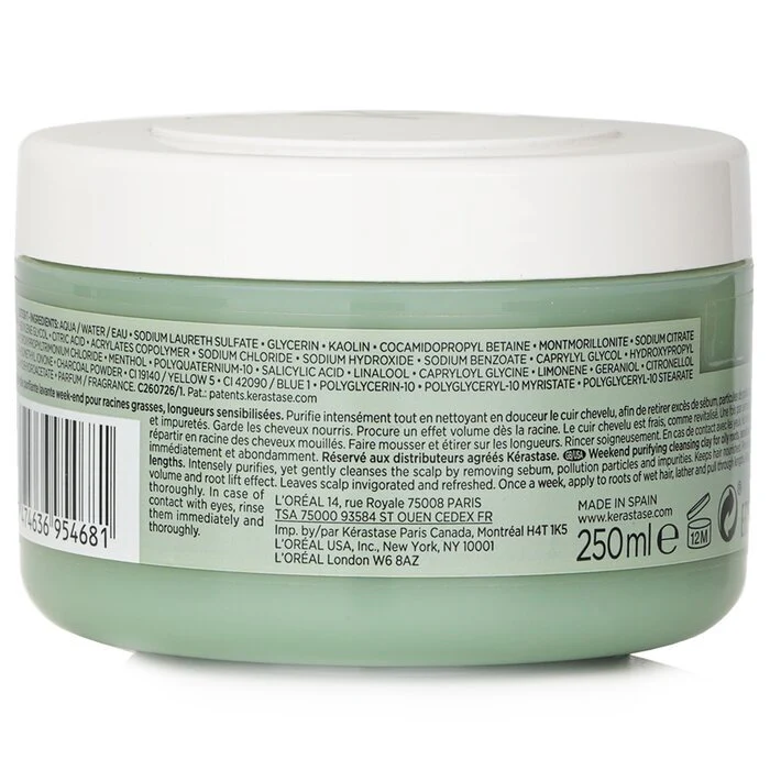 Kerastase Specifique Argile Equilibrante Cleansing Clay (For Oily Roots & Sensitive Lengths) 250ml - Image 3