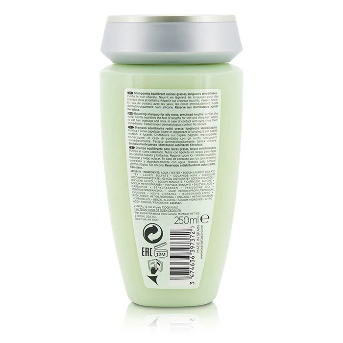 Kerastase Specifique Bain Divalent Balancing Shampoo (Oily Roots, Sensitised Lengths) 250ml/8.5oz - Image 3