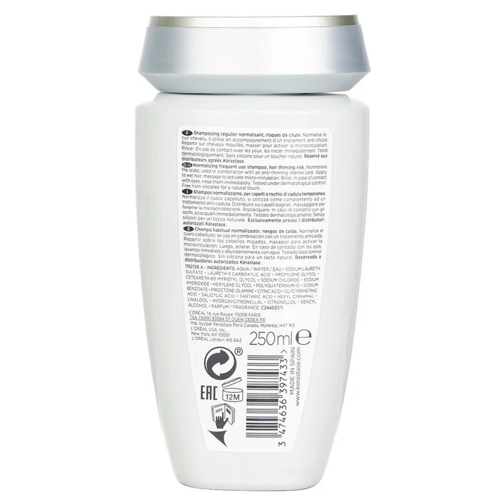 Kerastase Specifique Bain Prevention Normalizing Frequent Use Shampoo (Normal Hair - Hair Thinning Risk) 250ml/8.5oz - Image 3