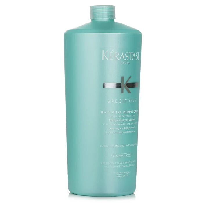 Kerastase Specifique Bain Vital Dermo-Calm Cleansing Soothing Shampoo (Sensitive Scalp, Combination Hair) 1000ml/34oz - Image 2