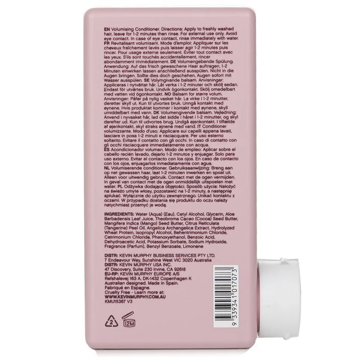 Kevin Murphy Angel.Rinse (A Volumising Conditioner - For Fine, Dry or Coloured Hair) 250ml/8.4oz - Image 3