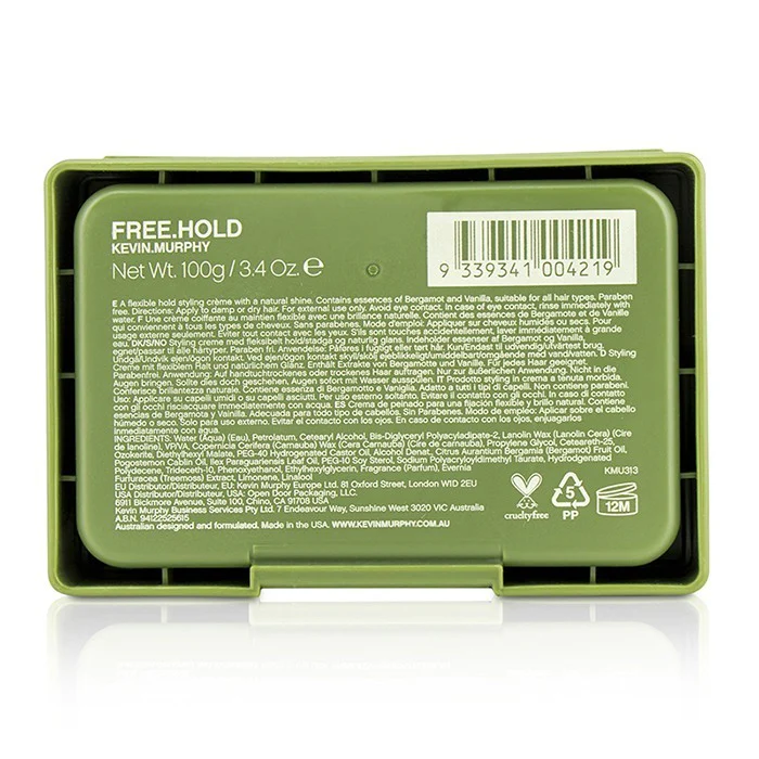 Kevin Murphy Free.Hold (Medium Hold. Styling Paste) 100g/3.5oz - Image 3