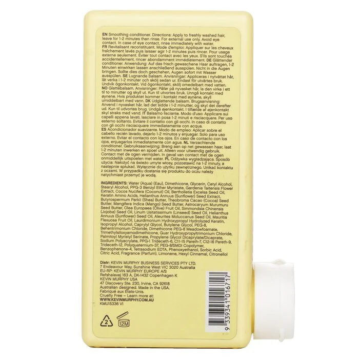 Kevin Murphy Smooth.Again.Rinse (Smoothing Conditioner - For Thick, Coarse Hair) 250ml/8.4oz - Image 3