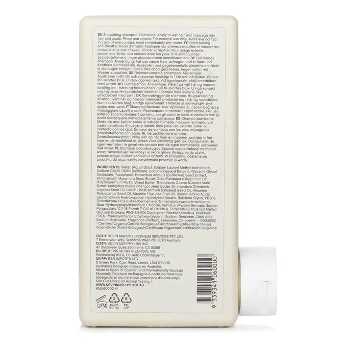 Kevin Murphy Smooth.Again.Wash (Smoothing Shampoo - For Thick, Coarse Hair) 250ml/8.4oz - Image 3