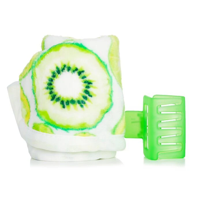 Key Lime Set (1x MakeUp Eraser Cloth + 1x Hair Clip + 1x Bag) 2pcs+1bag - Image 2